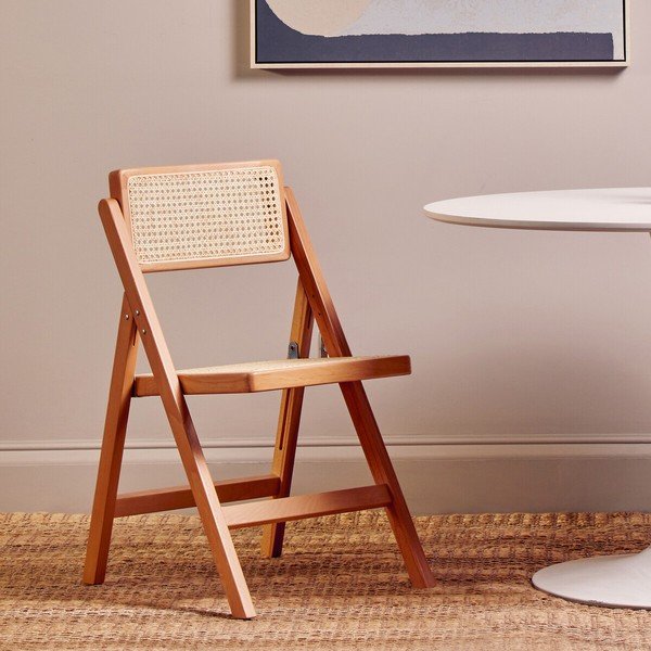 Blagovaonska stolica od masivne bukve u prirodnoj boji Cebu – Premier Housewares-image-3