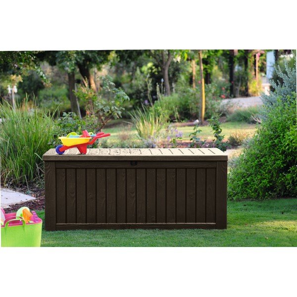 Tamno smeđa vrtna kutija za pohranu – Keter-image-1