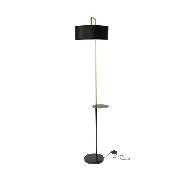 Crna podna lampa (visina 172 cm) Impact - Candellux Lighting-image-1