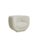 Krem fotelja Kialy – Light & Living