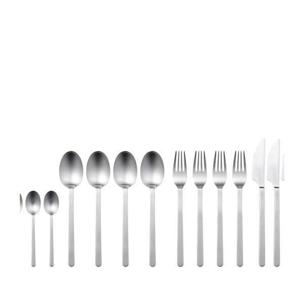 Pribor 16 kom od nehrđajućeg čelika u srebrnoj boji Norm – Gense-image-2