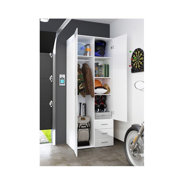 Bijeli ormar Evegreen House Home, visina 200,4 cm-image-4