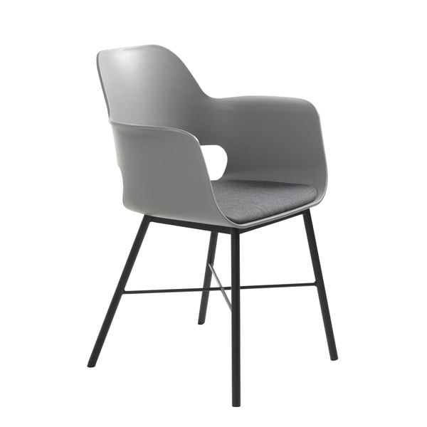 Siva blagovaonska stolica Unique Furniture Wrestler