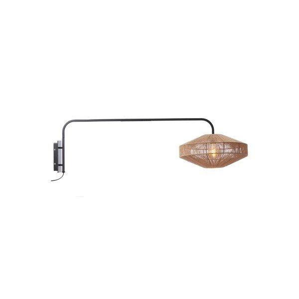 Metalna zidna lampa s utikačem u prirodnoj boji ø 43 cm Lyra – Light & Living-image-2
