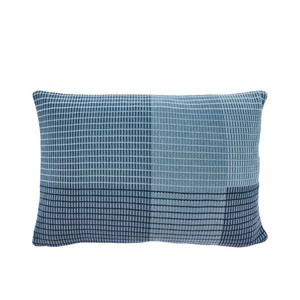 Plavi pamučni jastuk Södahl Interlace, 40 x 60 cm