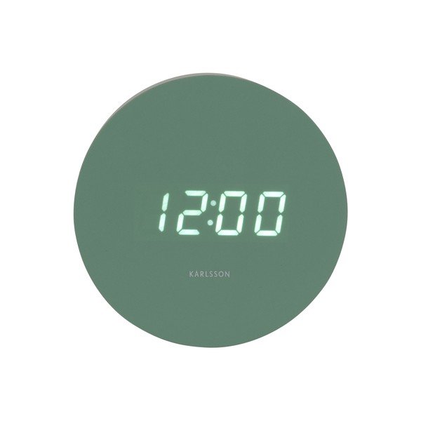 Digitalna budilica ø 9 cm Spry Round – Karlsson