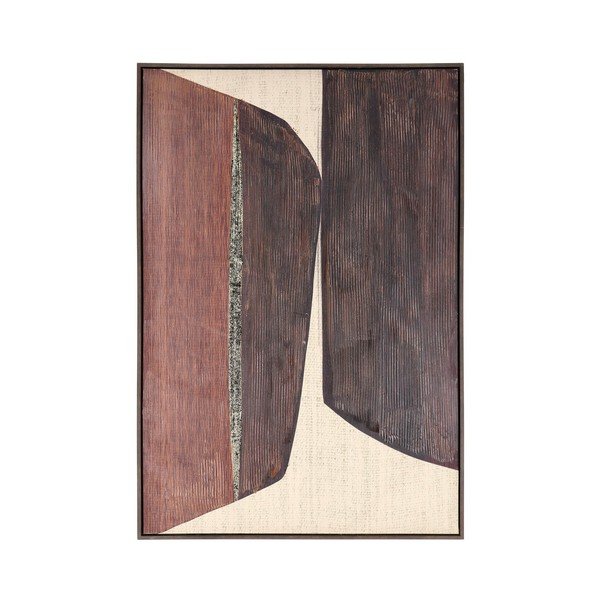 Tiskana/s ručno oslikanim elementima slika s okvirom/na platnu 83x123 cm Gallery – Bizzotto
