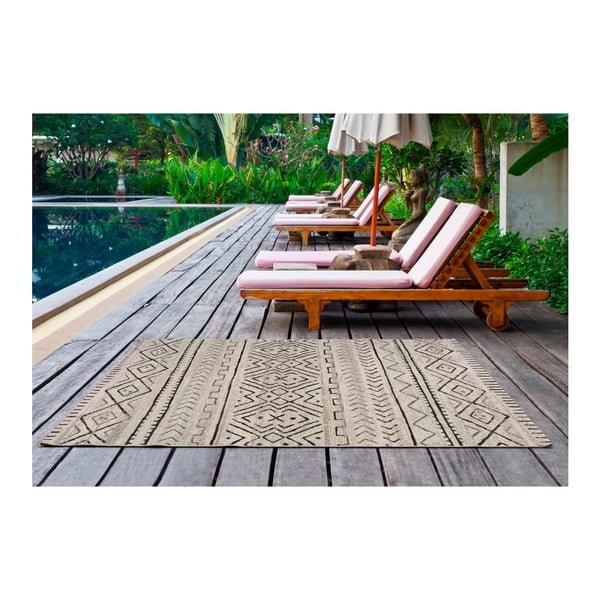 Sivo-bež vanjski tepih Universal Libra Grey Garro, 80 x 150 cm-image-2