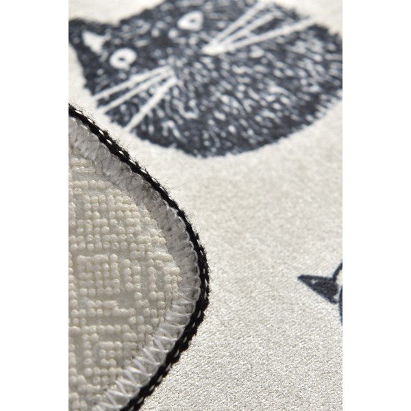 Crna/bež kupaonska prostirka 40x60 cm Cutie – Foutastic-image-2