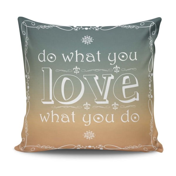 Pamučni jastuk Simple Love, 45 x 45 cm