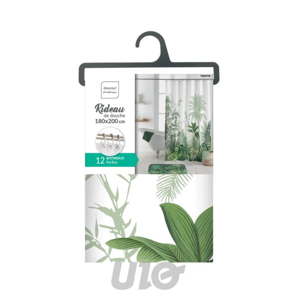 Tuš zavjesa 180x200 cm Vagabonde – douceur d'intérieur-image-2