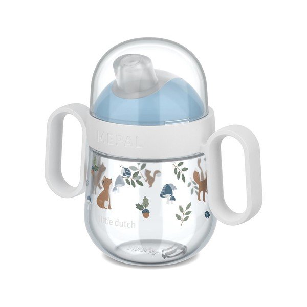 Svijetlo plava plastična dječja šalica 200 ml Forest Friends – Mepal