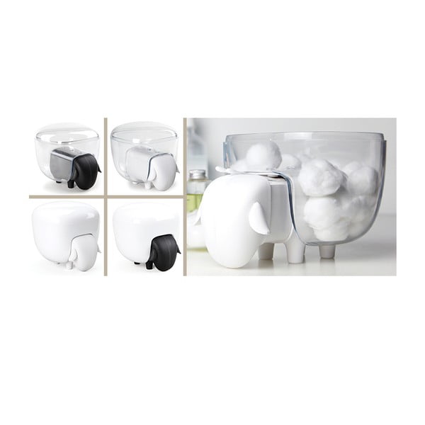 Bijela višenamjenska posuda u obliku ovce Qualy&CO Sheepshape Container-image-1