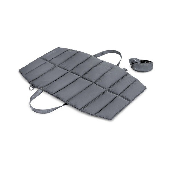 Tamno sivi putni krevetić za pse 70x100 cm Strada Asphalt M – MiaCara