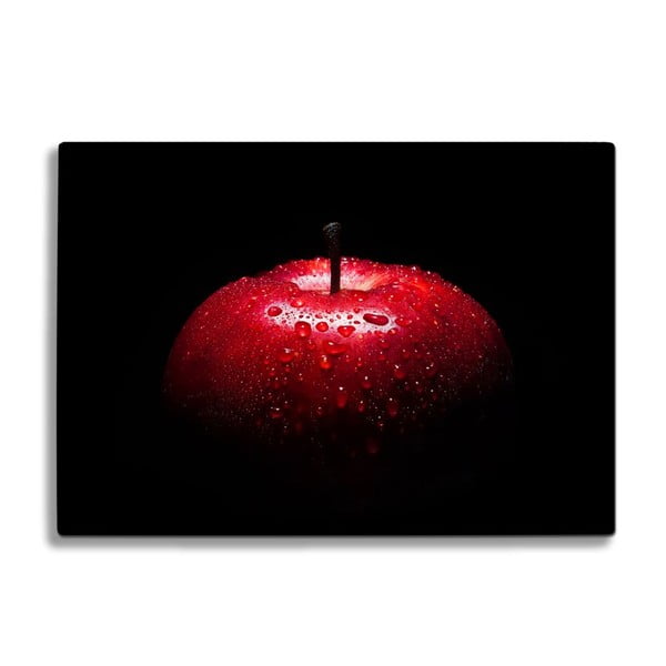 Staklena daska za rezanje Insigne Red Apple