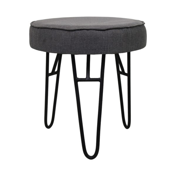 Tamno siva stolica s presvlakom od tkanine HSM kolekcija Kruk