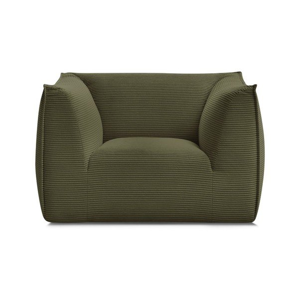 Zelena fotelja od samta Giorgia – Bobochic Paris-image-2