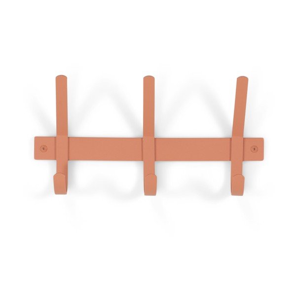 Metalna zidna vješalica u boji lososa 40 cm Dexter – Spinder Design-image-2