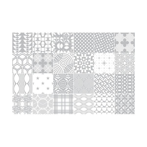 Set od 24 naljepnice Ambiance Scandi, 60 x 90 cm-image-1