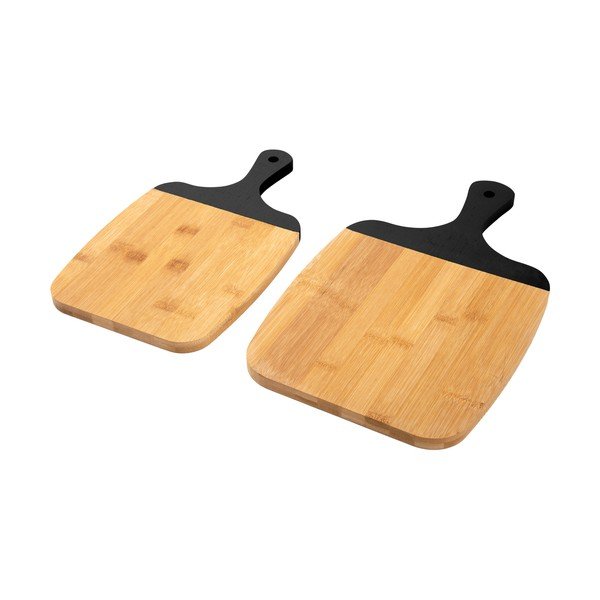 Set od 2 daske od bambusa sa crnom ručkom PT LIVING Gourmet-image-2
