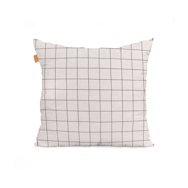 Set 2 pamučne jastučnice Blanc Tartan-image-3