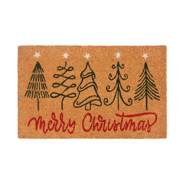 Otirač s božićnim motivom od kokosovih vlakana 40x70 cm Merry Christmas – Hanse Home