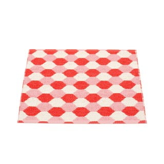 Crveni unutarnji i vanjski tepih 60x70 cm Dana Coral – Pappelina
