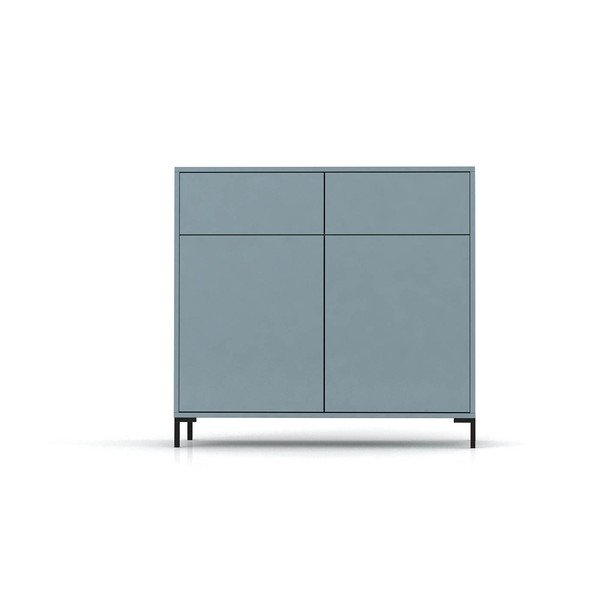Svijetlo plava niska komoda 90x84 cm Wilson – Really Nice Things