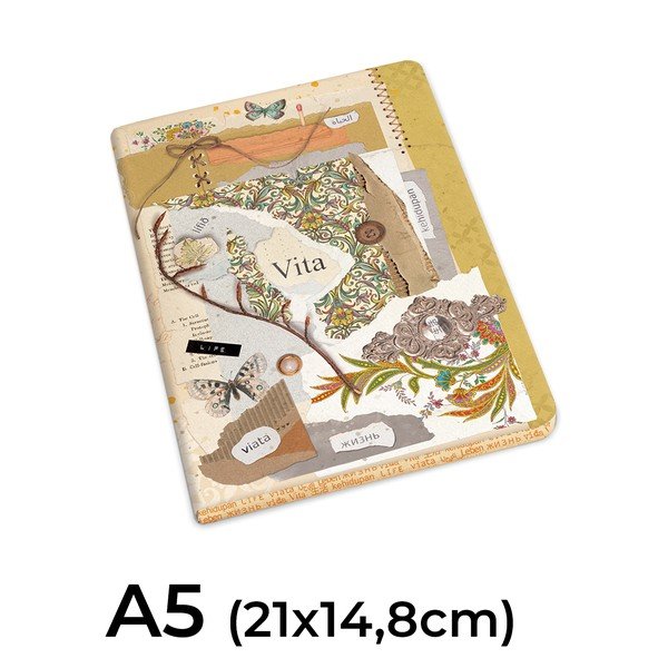 A5 bilježnice u setu 192 stranica 2 kom Vita – Kartos-image-2