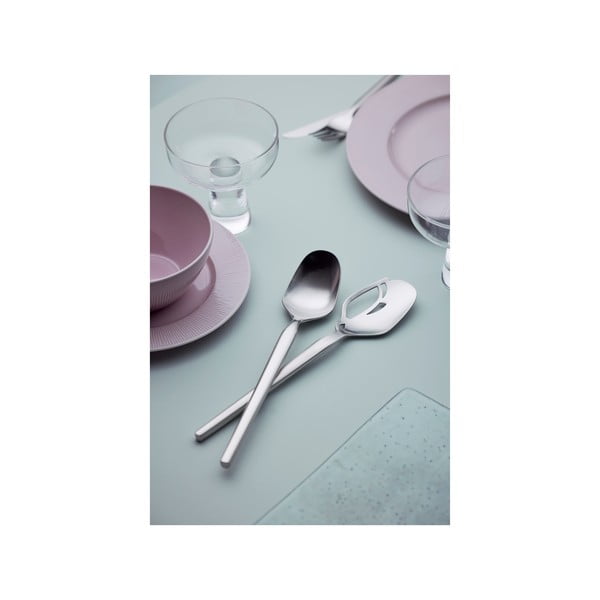 Pribor za salatu 2 kom od nehrđajućeg čelika Dorotea – Gense-image-1