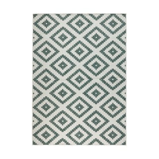 Krem-zeleni vanjski tepih NORTHRUGS Malta, 160 x 230 cm