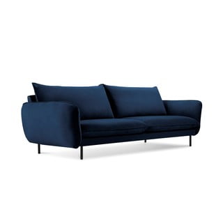 Plavi baršunasti kauč Cosmopolitan Design Vienna, 230 cm