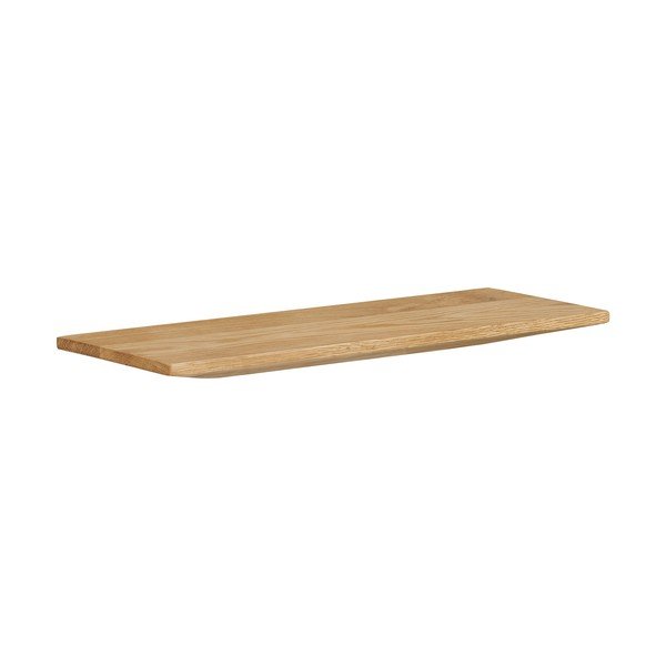 Polica od punog hrasta u svijetloj prirodnoj boji 42,5 cm Calcata – House Nordic