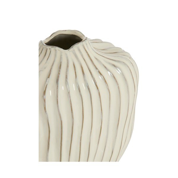 Krem keramička vaza (visina 30 cm) Vechhia – Light & Living-image-1