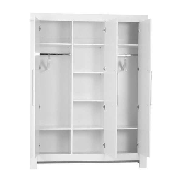 Bijeli trokrilni ormar Pinio Calmo-image-1