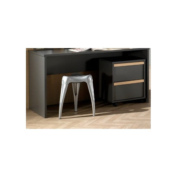 Tamno sivi dječji ormar 48x60 cm London – Vipack-image-2