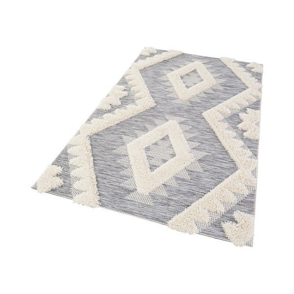 Sivi tepih Mint Rugs Handira Indian, 170 x 115 cm-image-1