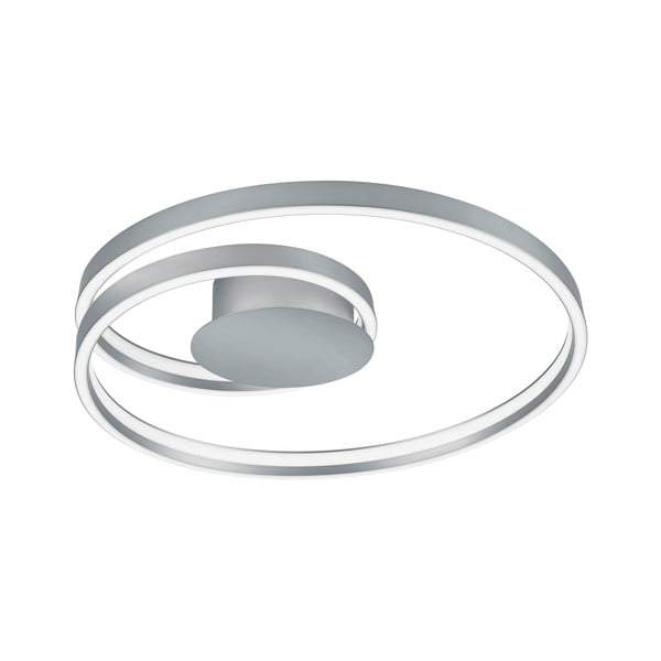 Siva LED stropna svjetiljka s metalnim sjenilom Ciola – CINQUE