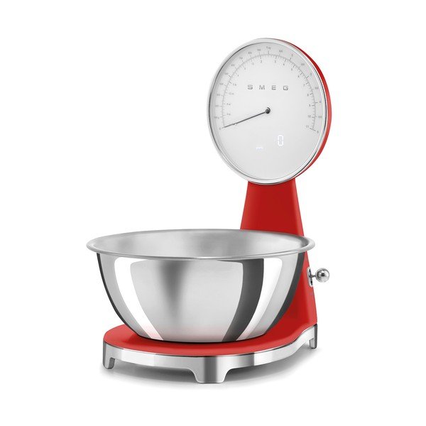 Crvena plastična digitalna kuhinjska vaga – SMEG-image-4