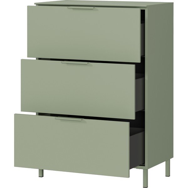 Zeleni ormarić u mat dekoru 68x98x40 cm Savoca – Germania-image-3