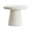 Bijeli okrugao stolić za kavu ø 60 cm Kulona – Light & Living
