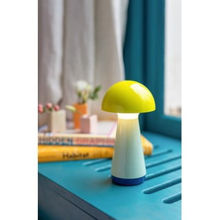 Žuta /svijetlo plava LED stolna lampa s mogućnosti zatamnjivanja (visina 18 cm) Bobbi – Remember