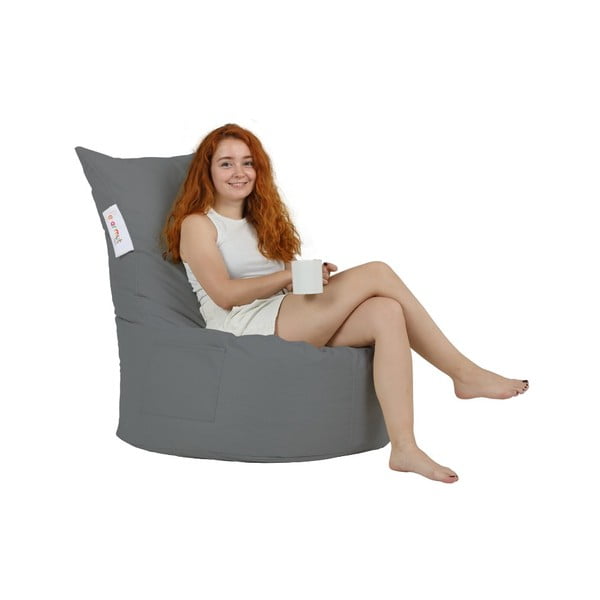 Tamno siva vrtna vreća za sjedenje Balina – Floriane Garden-image-1