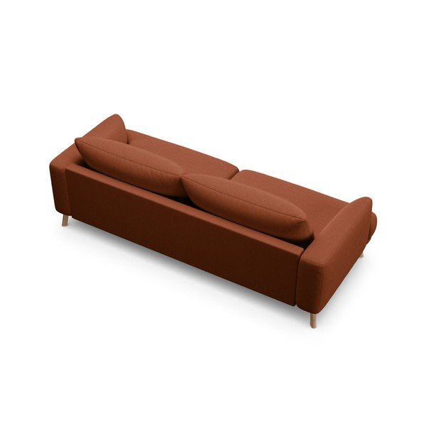 Sofa boja terakote 200 cm Naomi – Micadoni -image-2