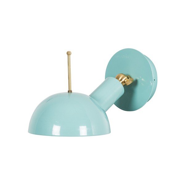 Svijetlo plava zidna svjetiljka Homemania Decor Oglio-image-1