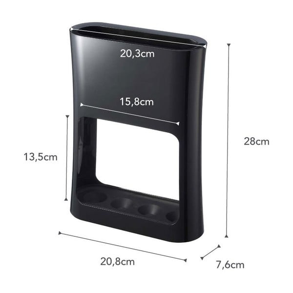 Crni stalak za kišobrane YAMAZAKI Ovalni-image-4