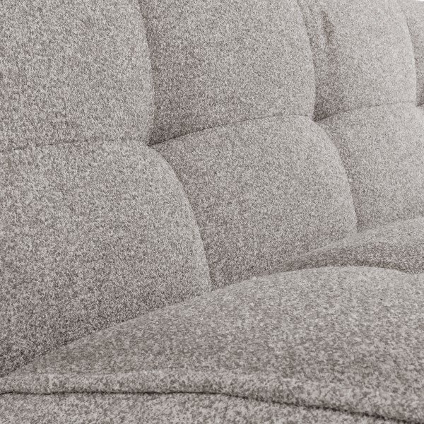Svijetlo siva sofa od bouclé tkanine 204 cm Cluster – vtwonen-image-1