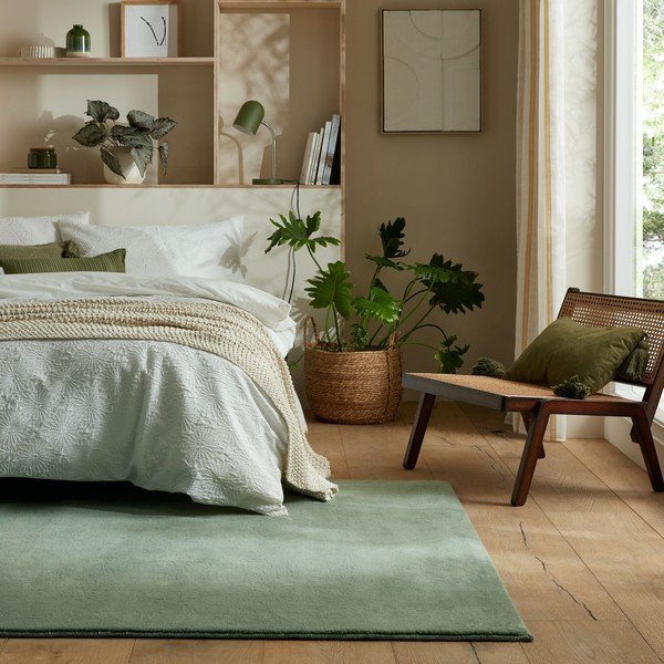 Zeleni tepih 80x150 cm – Flair Rugs-image-1