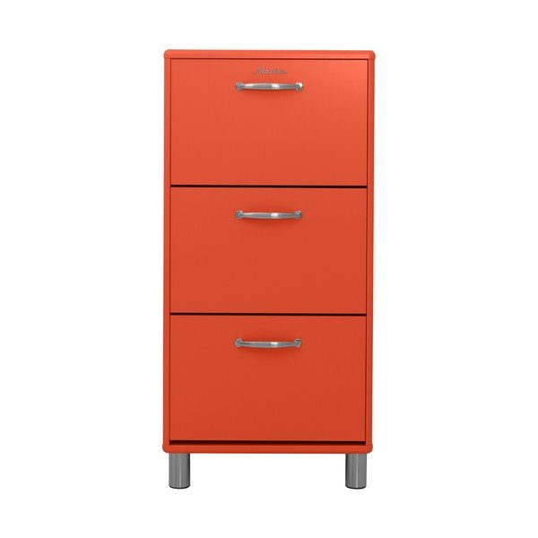 Crveni preklopni ormarić za cipele Malibu - Tenzo-image-1