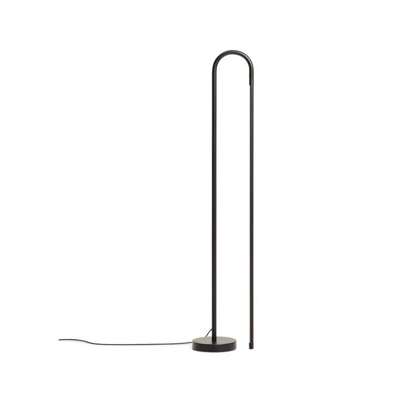 Crna LED stojeća svjetiljka (visina 120 cm) Bow – Kave Home